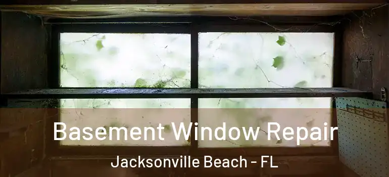 Basement Window Repair Jacksonville Beach - FL
