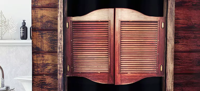 Installing Saloon Door Hinges in Jacksonville Beach, FL