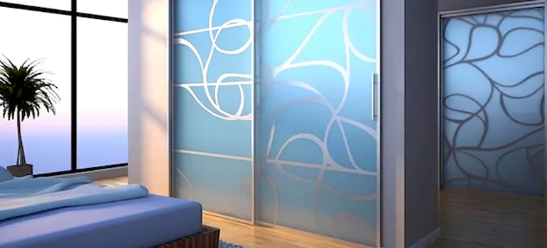 Frosting Glass Cabinet Doors in Jacksonville Beach, FL