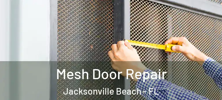 Mesh Door Repair Jacksonville Beach - FL
