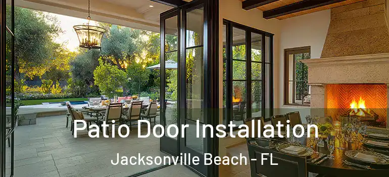 Patio Door Installation Jacksonville Beach - FL