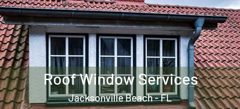 Roof Window Services Jacksonville Beach - FL