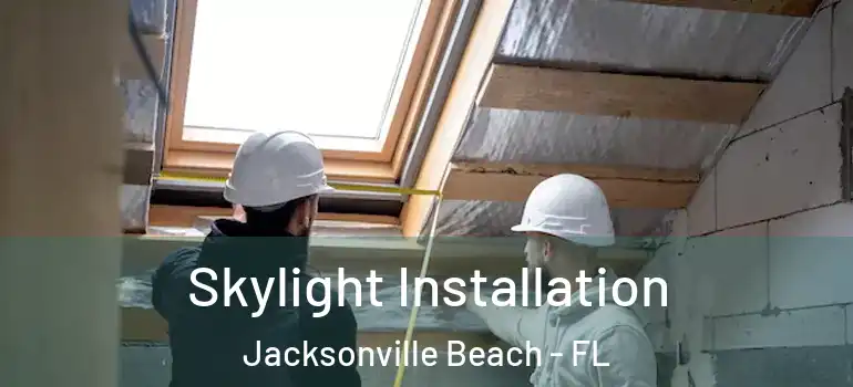 Skylight Installation Jacksonville Beach - FL