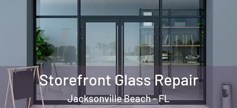 Storefront Glass Repair Jacksonville Beach - FL