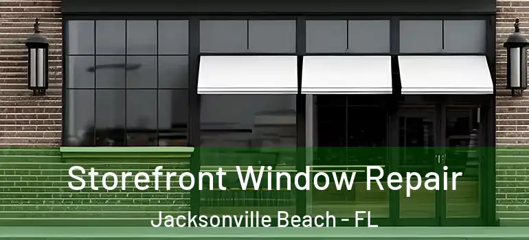 Storefront Window Repair Jacksonville Beach - FL