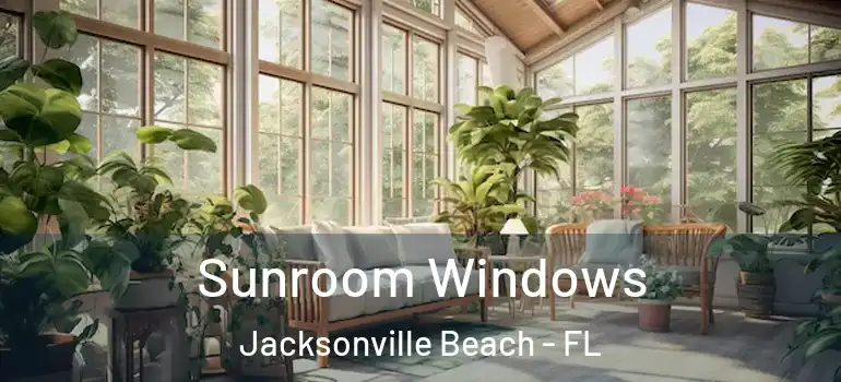Sunroom Windows Jacksonville Beach - FL