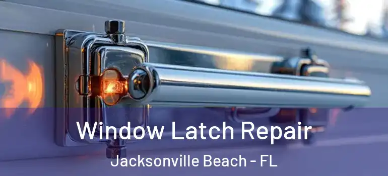 Window Latch Repair Jacksonville Beach - FL